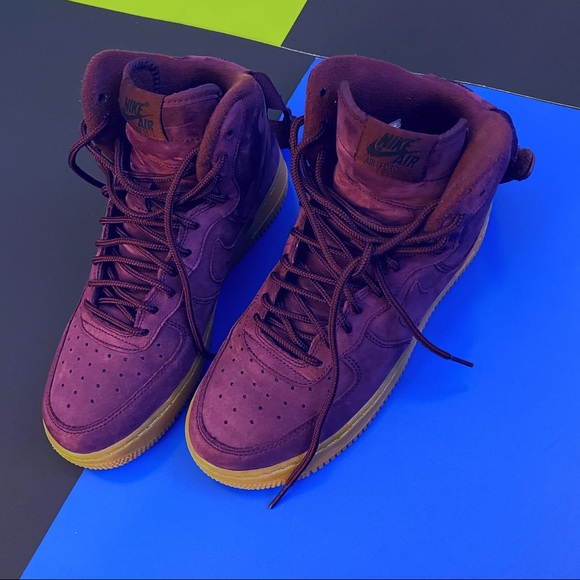 Nike Shoes - Air Force 1 High WB GS 'Bordeaux'